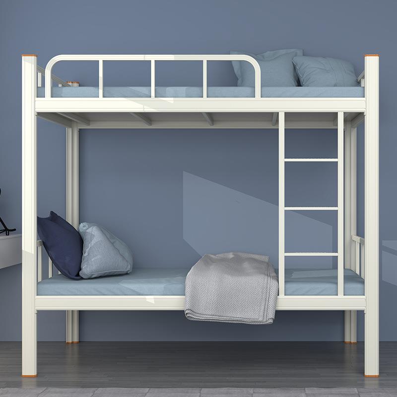 上下铺铁床员工宿舍床双层单人学生宿舍公寓床高低两层铁架床铁艺