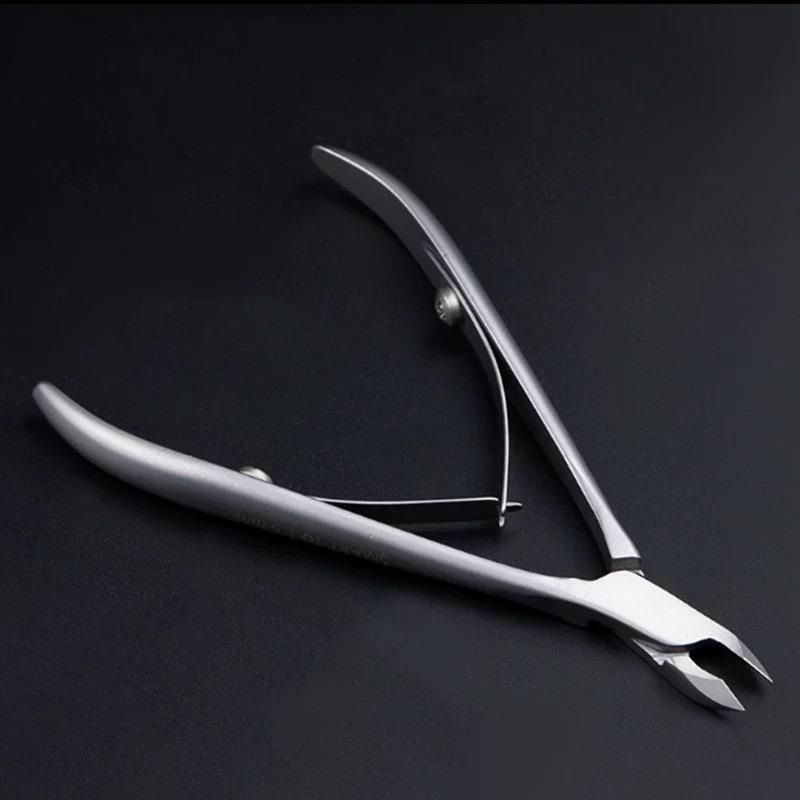 俄式乌克兰款死皮剪不锈钢美甲工具死皮钳小刀口义修易剪指甲刀套