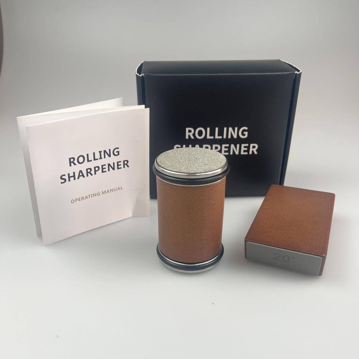 Rolling Knife Sharpener滚筒动轮磨刀器石钨金钢可调节角度圆柱