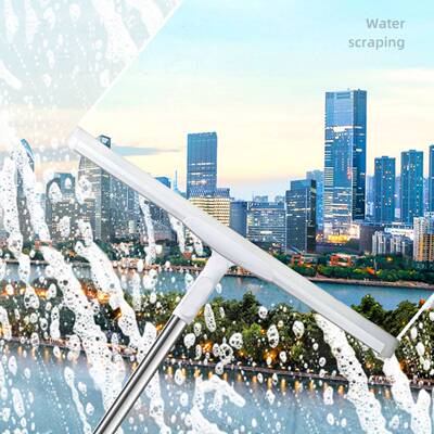 硅胶扫把家用刮水器不锈钢地板扫地刮板多功能地刮子拖把干湿两用