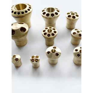 6-7-8-9孔黄铜配件分配器分流器分流头空气冷却器分流管空调制冷