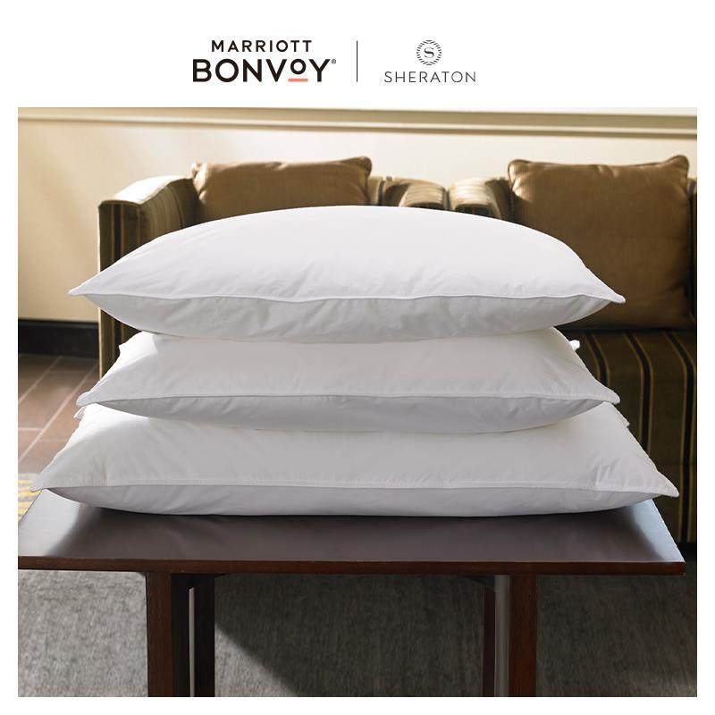 喜来登五星级酒店回弹纤维填充枕芯无羽绒枕头枕芯,床上用品,枕头/枕芯,淘宝优惠券,粉丝福利购,淘宝优惠卷