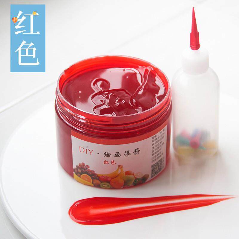 现货果酱画果酱套l装盘饰绘画果酱工具果膏瓶全套厨师厨房装饰专