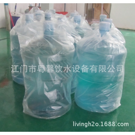 桶装水灌装机 5加仑全自动PE膜包装机 矿泉水纯净水生产线设备