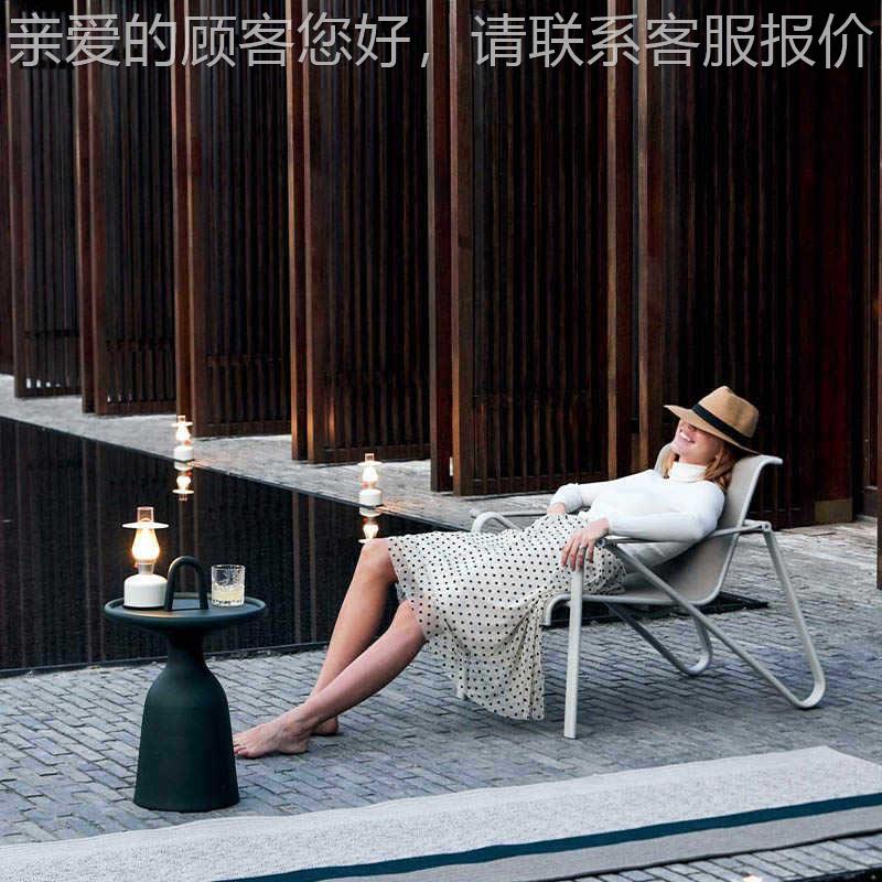 户外休沙闲发别墅桌露天民宿阳光房室外花园露台9铝合布金茶几网