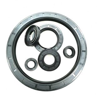 黑色丁晴双唇骨架油封