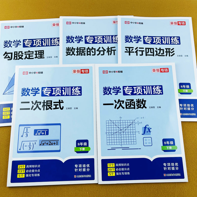 初中八年级下册数学专项训练全套
