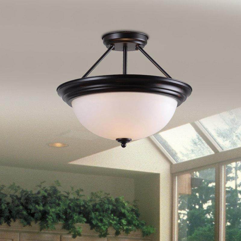 美式复古半吸顶灯卧室衣帽间入户阳台走廊乡村玄关儿童房可用LED,家装灯饰光源,餐厅/卧室/书房吸顶灯,淘宝优惠券,粉丝福利购,淘宝优惠卷