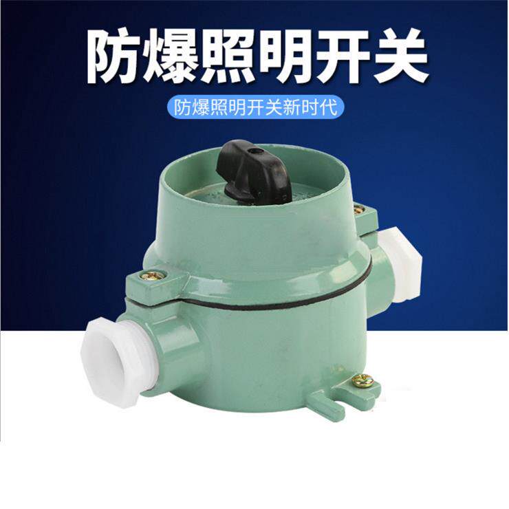 新黎明SW10铝合金防爆开关10A 220V 380V危险品油站厂房车间专用