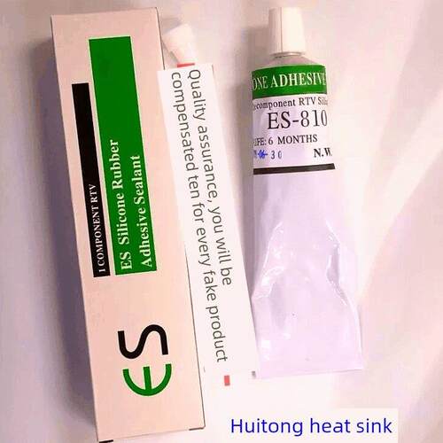 ES810导热硅胶 CPU芯片散热器散热块专用 牢固粘接导热硅脂120g