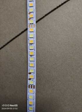 led 3线双色7×50mm1米20w3线串联恒流带背胶自粘软灯带光源灯芯