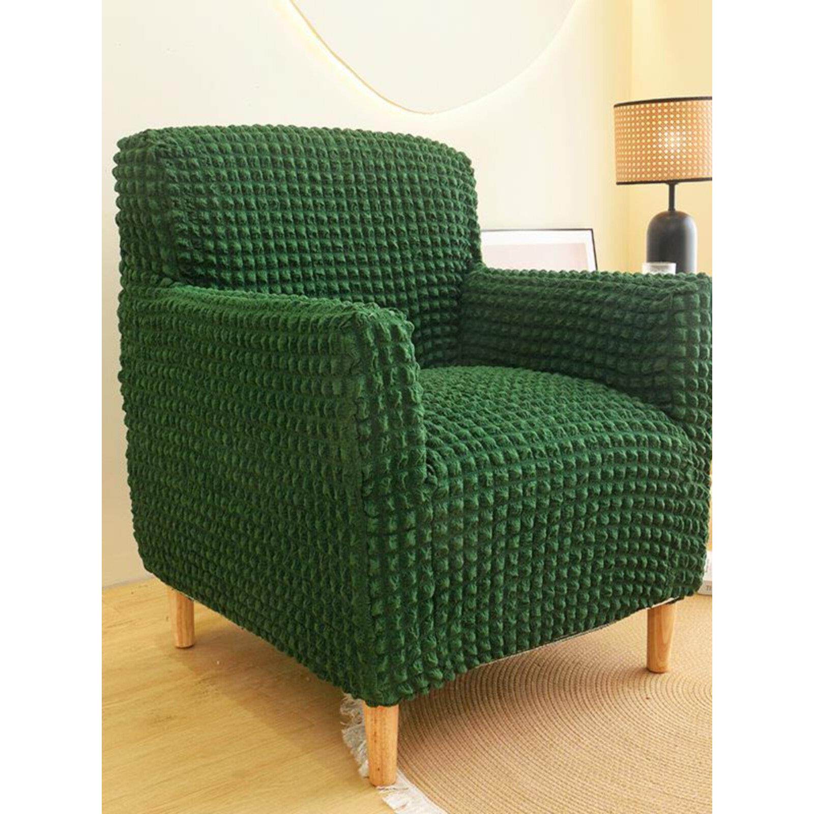 单人沙发专用全包沙发套罩四季通用防滑懒人高背休闲单座沙发盖巾