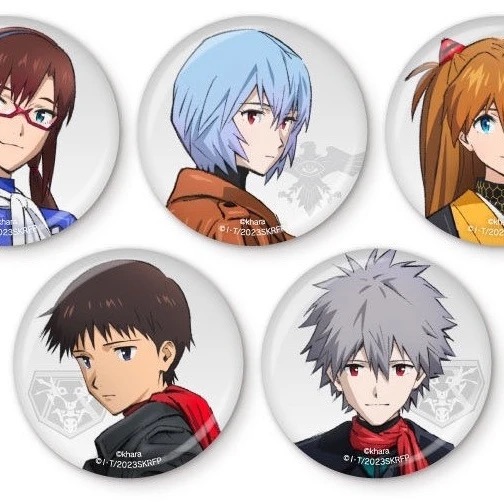 eva新世界福音战士假面骑士联名吧唧徽章渚熏明日香真希波周边