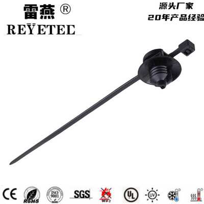 雷燕科技带杉树头和圆盘的汽车固定扎带 156-00610/T30RFT6SD