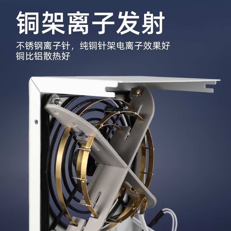 厂家直销离子风机PC除静电台式离子风扇卧式SL028除尘静电消除器