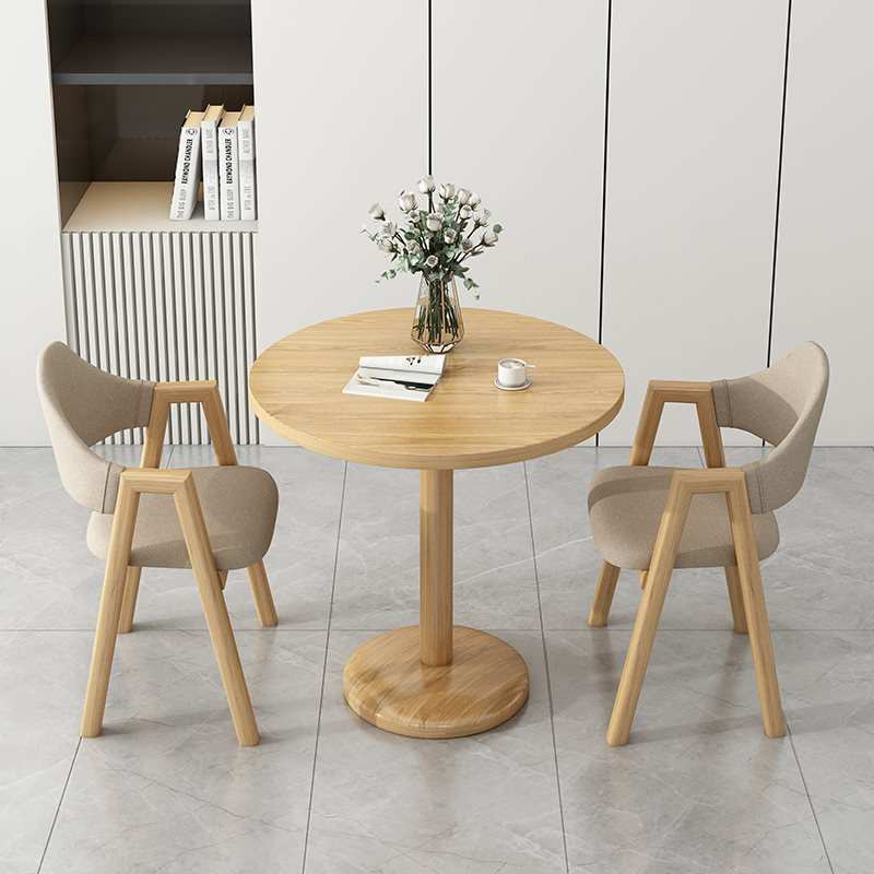 阳台喝茶小桌子桌椅组合网红款家用休闲小户型圆桌茶几洽谈会