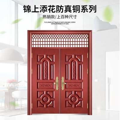 大门防盗门家用入户门农村别墅大门防火门学校门楼宇非标门工E18