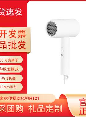 xiao家负离子便携吹风机H101h300H500H501SE家用大风量电吹可折叠