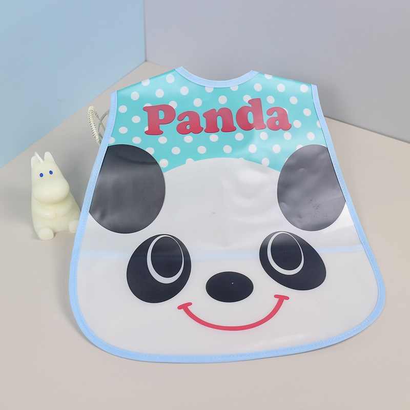 儿童防水围兜宝宝防脏食饭兜超软婴儿超软塑料口水兜免洗辅食神器