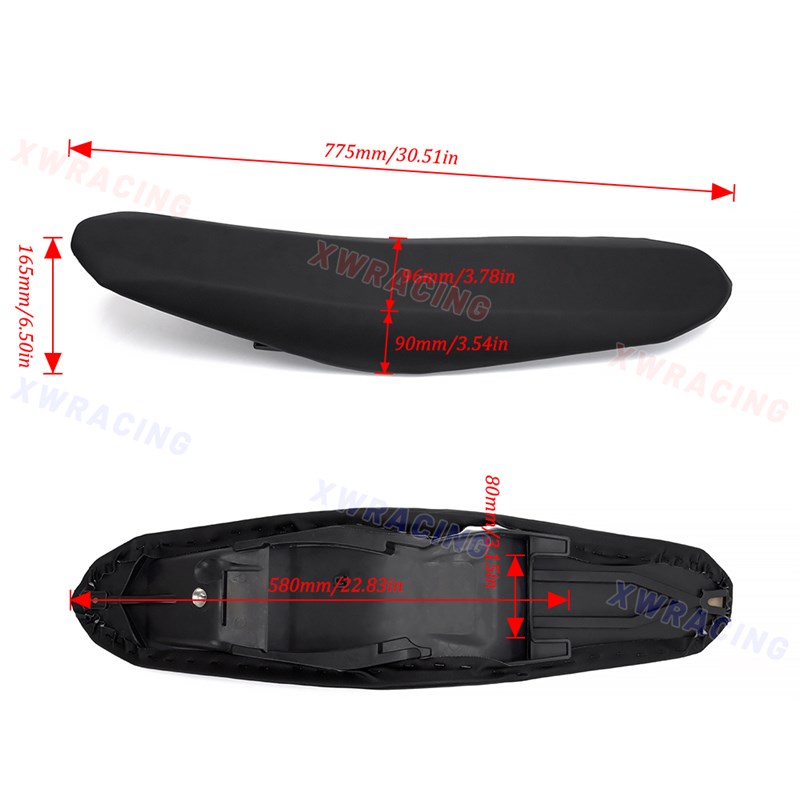 适用于KTM250行星X3波速尔歼5华洋K6 越野摩托车改装防水坐垫座垫