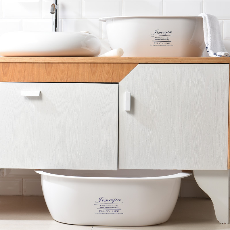 洗澡盆大号加厚塑料婴儿脸盆儿童小号多用宝宝洗衣盆猫砂宠物浴盆