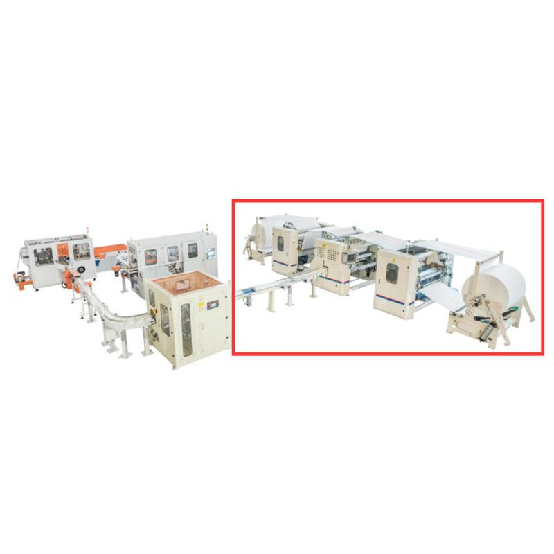 HX-CS-180/7LV折彩胶抽取式擦手纸机&面巾纸机抽取式纸巾加工设备