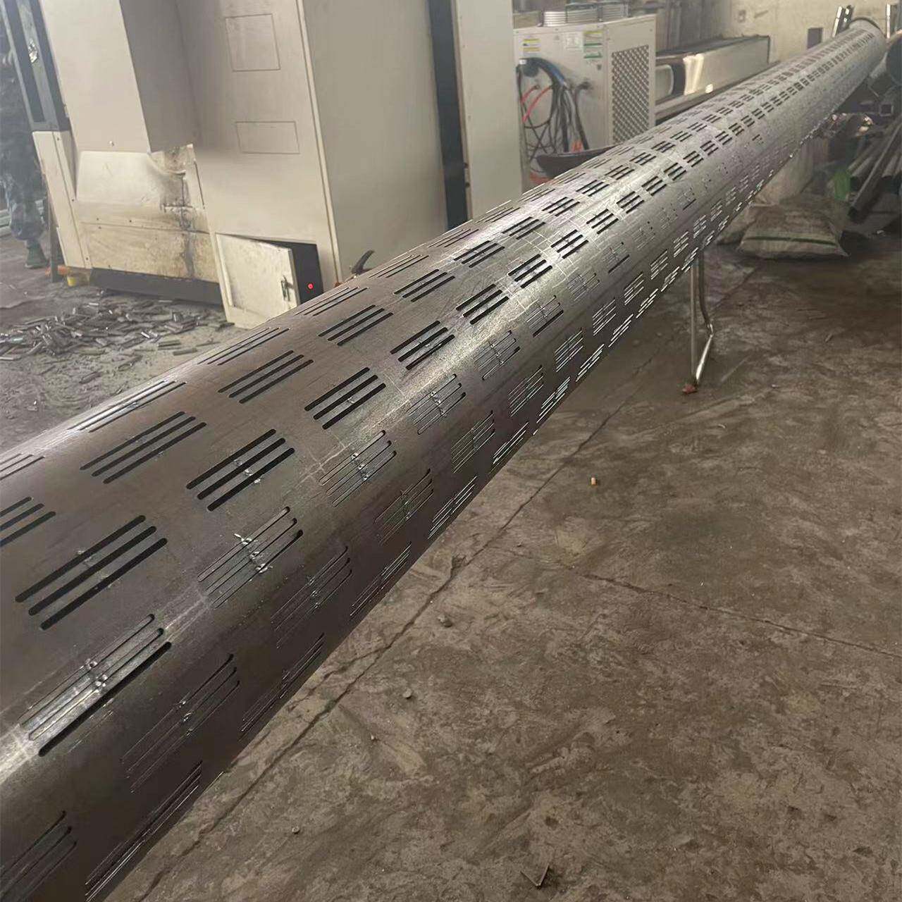 钢管激光加工 激光切割滤水管 重型钢结构钢管加工 大型激光切管