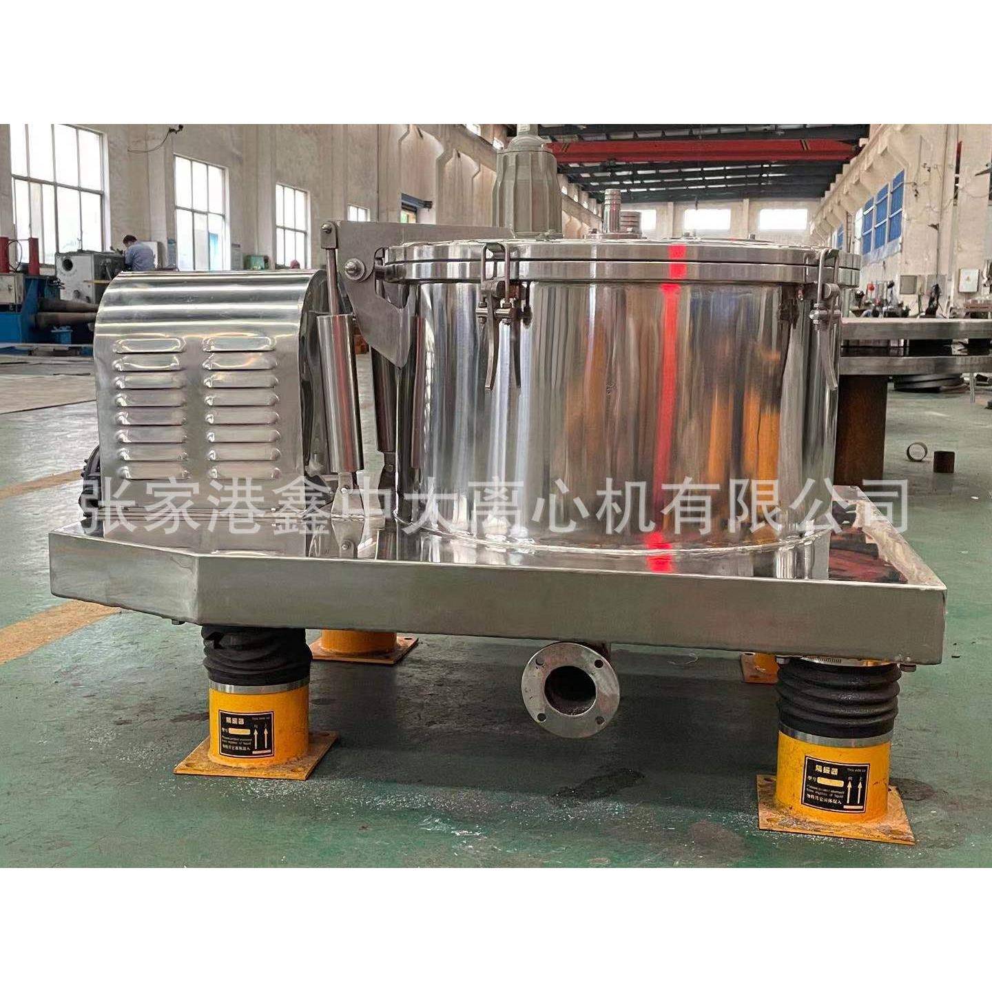 供应全新四足离心机立式卸料离心机平板式人工上部卸料离心机厂家