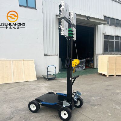 照明灯车可配汽油柴油发电机组应急救援施工照明设备HMF955-S