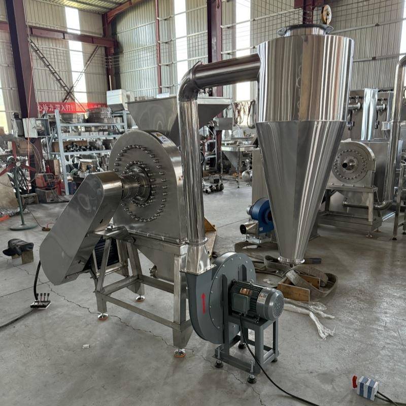 白糖打粉机 食品花椒齿爪式磨粉机 大米香辛料不锈钢齿盘粉碎机