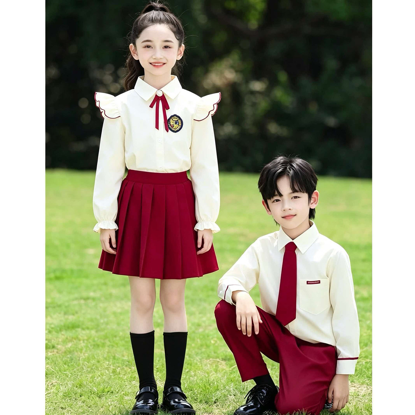 六一儿童节表演服小学生诗歌朗诵大合唱幼儿园毕业班服舞蹈演出服