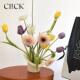 Click展口插花器皿剑山固定新中式 陶瓷艺术摆件展厅商用家居装 饰
