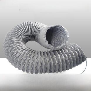 125mm通风管道 防火耐高温阻燃排烟伸缩钢丝抽风软管排风扇排气管