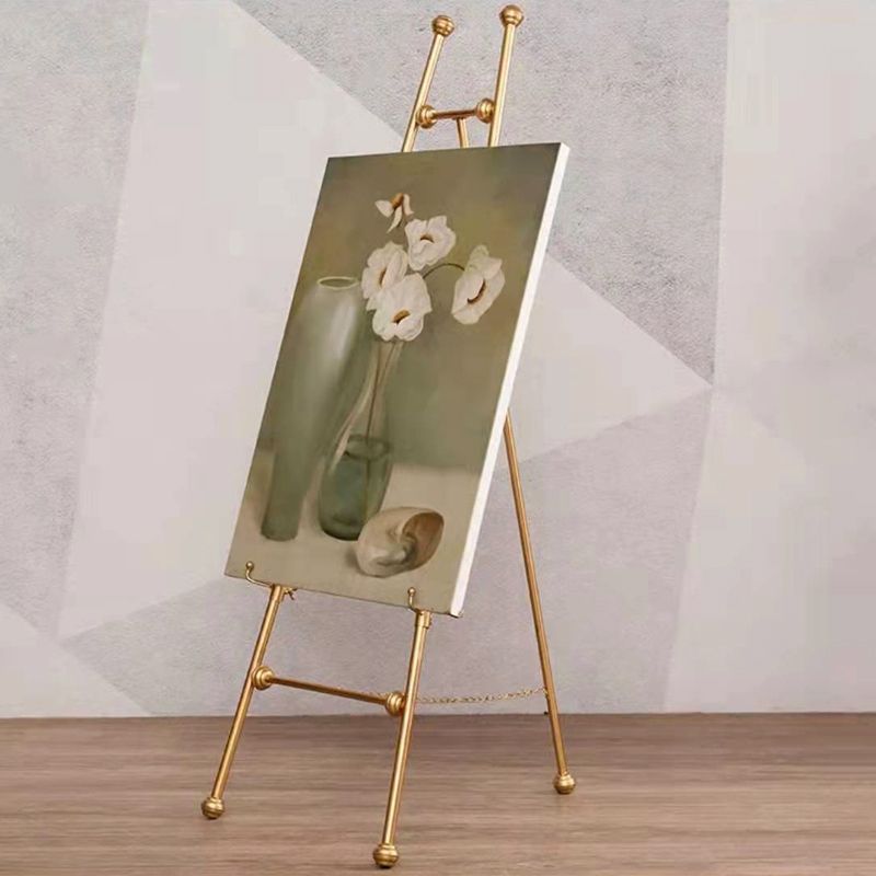 婚庆道具相框画室展架婚礼迎宾照片水牌展示架落地油画架广告托架