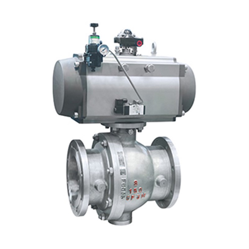 电动 气动 两段式铸钢固定球阀1