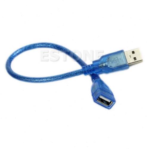 23cm Short USB 2.0 A Female To A Male Extension Cable Cord B