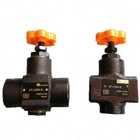 板式节流阀LF-B10H/LF-B20H 管式节流阀LF-L10H/LF-L20H  单向节