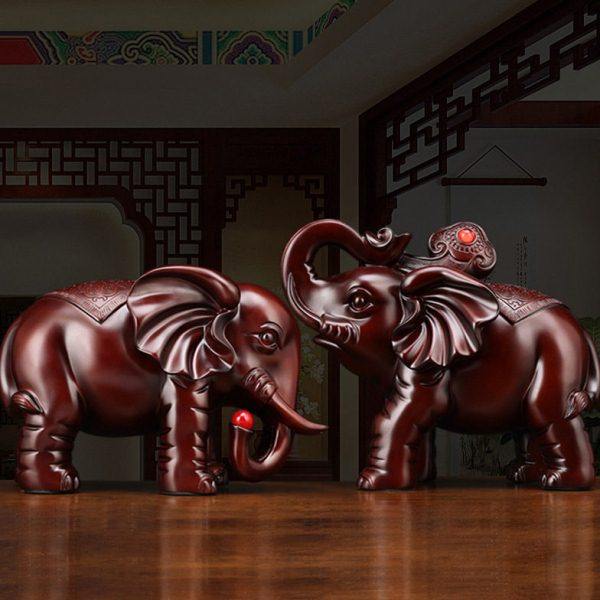 招财大象摆件一对工艺品客厅酒柜电视柜公室桌面装饰品旅游礼品,饰品/流行首饰/时尚饰品新,摆件,淘宝优惠券,粉丝福利购,淘宝优惠卷