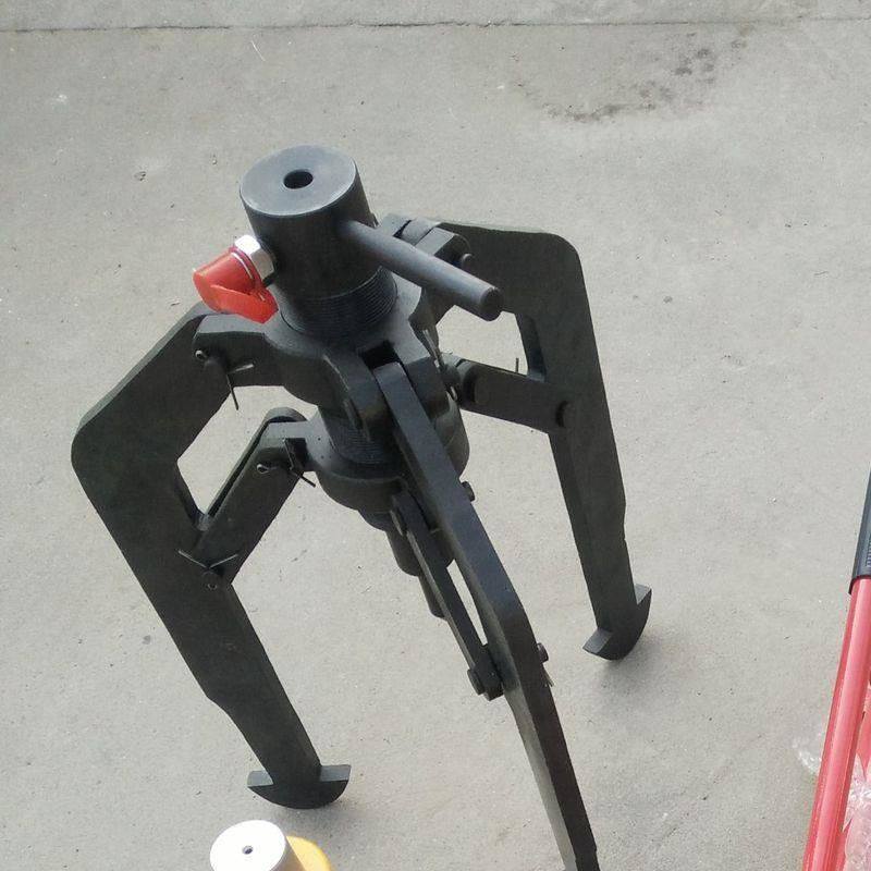 FSM-10分体式液压拉马，分离式液压起顶机，轮轴起拔器 三脚拉模