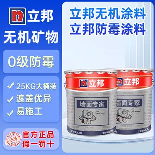 立邦乳胶漆墙面专家防霉涂料墙面漆环保无机矿物涂料宜居99面漆