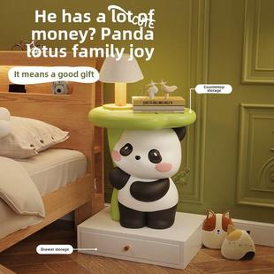 边桌 大型 啡桌可爱 饰 落 熊客厅卧室装 活动SHDK3287沙发猫