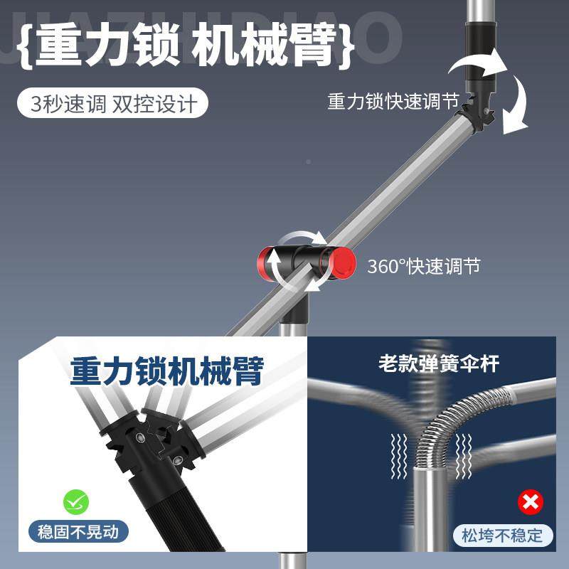 diaosan0新晒款钓拐杖钓鱼伞伞垂钓加厚黑胶伞手防杖暴雨防户外遮