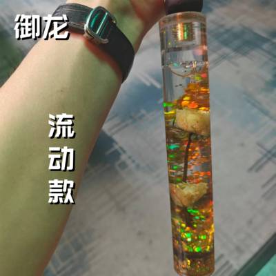 花成动品：流款水001晶定制中游龙国玫瑰加长把台球杆大小头杆加