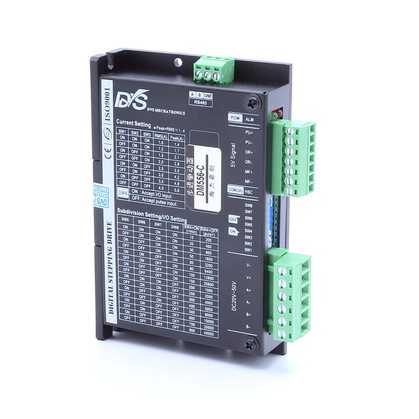 524/57DM556-C/86两相步进电机驱动器带458通讯功能DM/542DM860H