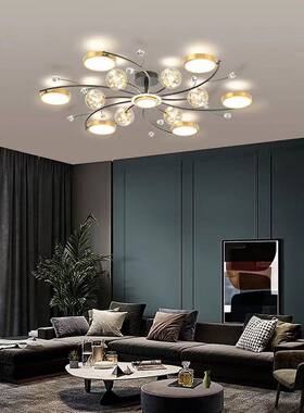 吊灯客厅20新款北欧灯具现代2简约不高级感大气意5式轻EED奢吊顶