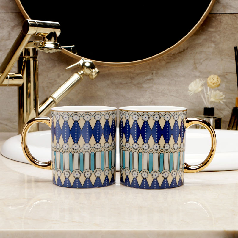 英国轻奢家用牙具收纳杯子套装卫生家牙刷置物架情侣漱口刷牙杯子