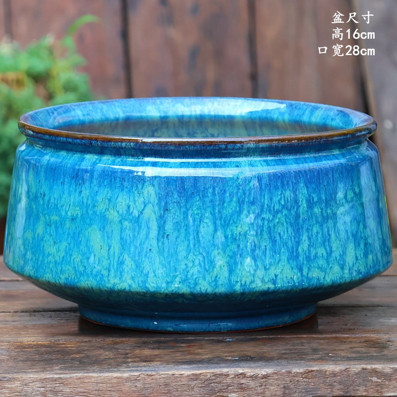 特大号盆景专用种树盆陶瓷粗陶大口径多肉植物花盆陶罐三角梅盆栽