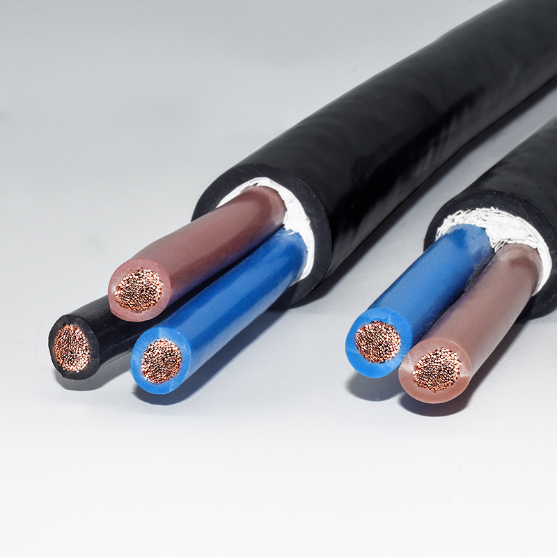 国标纯铜芯软电线电缆线2芯3芯2.5 1.5 4 6 1 10平方16户外防水