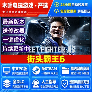 街头霸王6 免Steam电脑PC单机游戏全DLC网盘下载直装解压即玩