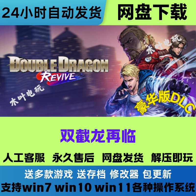 双截龙再临 免Steam游戏电脑PC版豪华版DLC网盘下载直装解压即玩